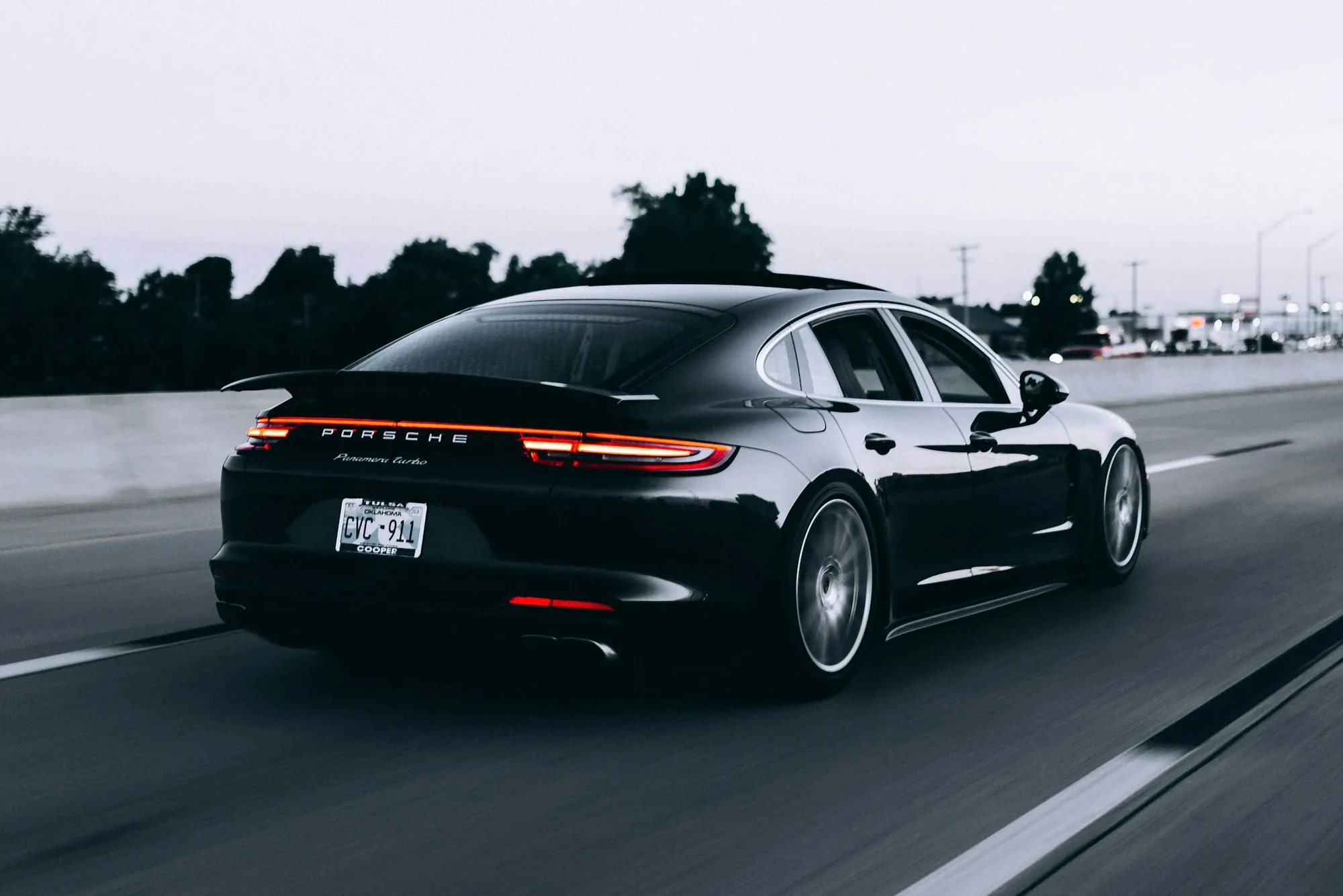 High-end car detailing finish in luxury studio